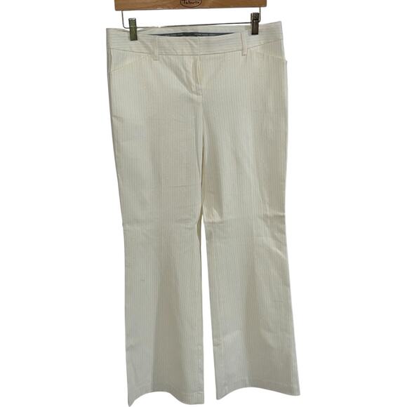 Express White Straight Leg Pants - Picture 11 of 13